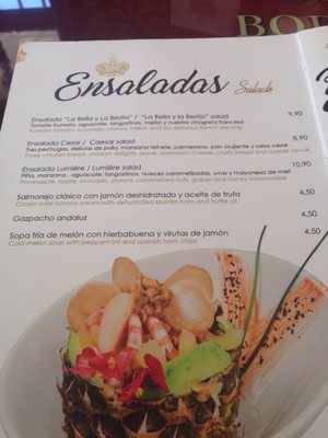 Menu photo 5 Bodega La Bella y La Bestia Granada, GR Menu photo 5 Bodega La Bella y La Bestia Granada, GR