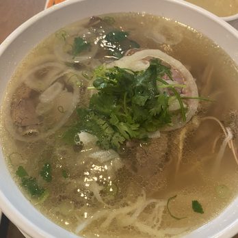 Pho Basil - Pho with brisket and tripes - Vietnamese Near Me - Boston, Massachusetts