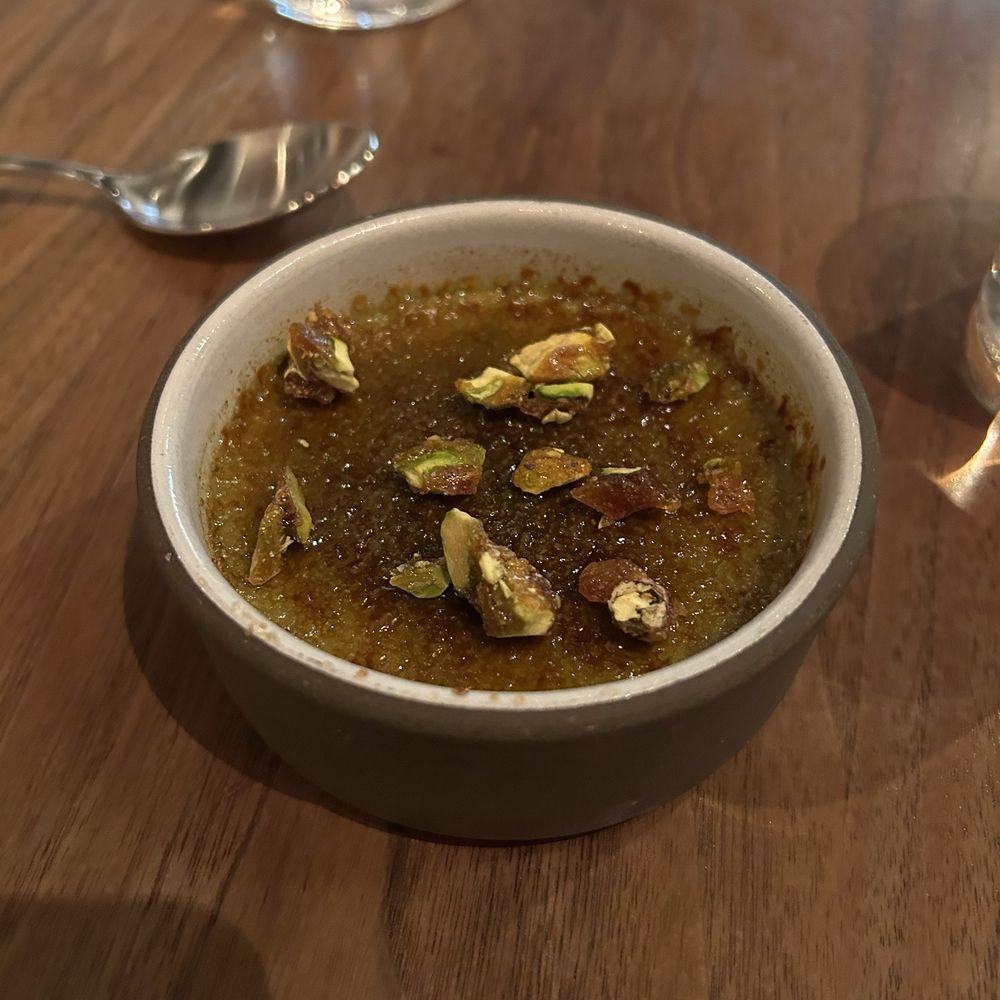 Bar 56 - Pistachio crème brûlée - New American Near Me - Brooklyn, New York