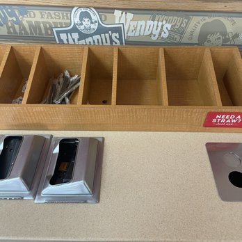 Wendy's - A well stocked utensils :( - Fast Food Near Me - Lancaster, California Wendy's - A well stocked utensils :( - Fast Food Near Me - Lancaster, California