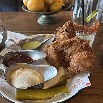 La Lucha - Fried chicken half order - Seafood Near Me - Houston, Texas La Lucha - Fried chicken half order - Seafood Near Me - Houston, Texas
