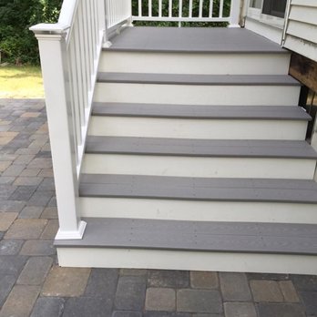 Tony Landscape - the steps leading up to the front door - Landscaping Near Me
