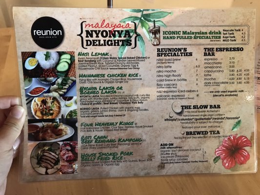 Menu photo 6 Reunion Malaysian Cafe + Kitchen Kirkland, WA
