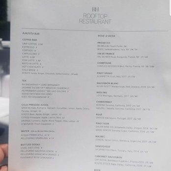 RH Rooftop Restaurant at RH West Palm - Drink menu - Wine Bars Near Me - West Palm Beach, Florida RH Rooftop Restaurant at RH West Palm - Drink menu - Wine Bars Near Me - West Palm Beach, Florida