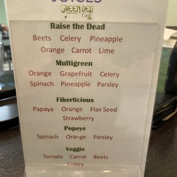 ​Green Deli Torta - Fresh Juices $6.25 to $7.25 - Delis Near Me - Temecula, California