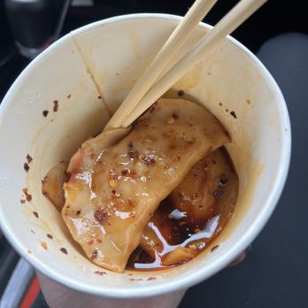 Gu's Dumplings - Half Order Chicken Zhong Style Dumplings - Szechuan Near Me - Atlanta, Georgia