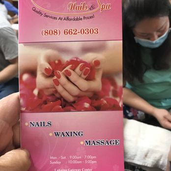 David's Happy Nails & Spa - Nail Salon price list and services - Nail Salons Near Me - Lahaina, Hawaii