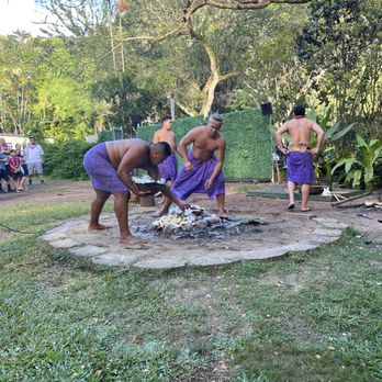 Toa Luau - Outdoor demonstration of cooking with hot stones - Cultural Center Near Me - Haleiwa, Hawaii Toa Luau - Outdoor demonstration of cooking with hot stones - Cultural Center Near Me - Haleiwa, Hawaii