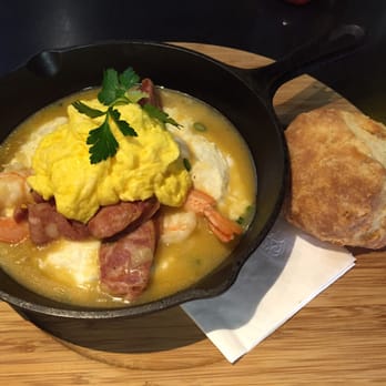 Bella's Cafe - Shrimp and grits. A classic southern dish, served here with their own special stylings. - Breakfast & Brunch Near Me - New Haven, Connecticut Bella's Cafe - Shrimp and grits. A classic southern dish, served here with their own special stylings. - Breakfast & Brunch Near Me - New Haven, Connecticut