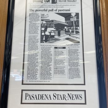 The Hat - Old review posted from the 80's - American Near Me - Pasadena, California