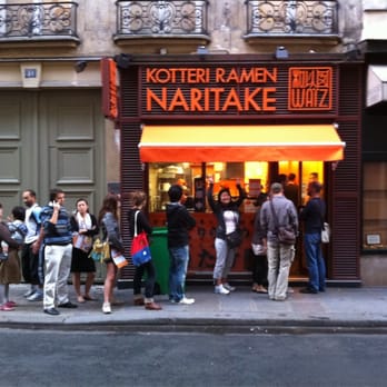 Kotteri Ramen Naritake - 8:30pm line out the door - Ramen Near Me - Paris, 75