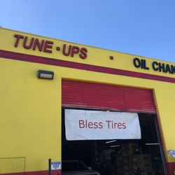 Bless Tires & Wheels - Back of the shop