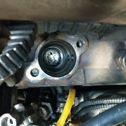 Dan's Advantage Towing & Recovery - Dan's Towing drilled diagonally TRYING to remove a bolt.