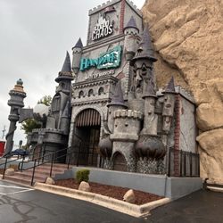 Castle of Chaos - The outside of the Mirror Maze and Castle of Chaos