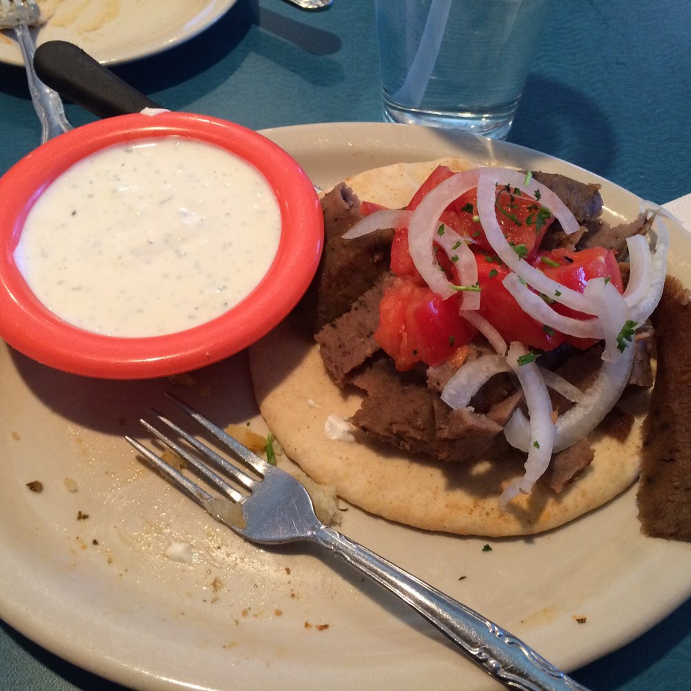 Mediterranean Bistro - Their lunch gyro sandwich. Mmmmm. The tzaziki was awesome. - Mediterranean Near Me - Omaha, Nebraska Mediterranean Bistro - Their lunch gyro sandwich. Mmmmm. The tzaziki was awesome. - Mediterranean Near Me - Omaha, Nebraska
