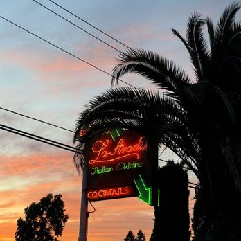 La Strada - Outdoor. Sunset. - Italian Near Me - American Canyon, California