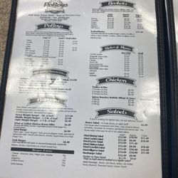 Acadiana PoBoys & Cajun Cuisine - Menu 12/30/23