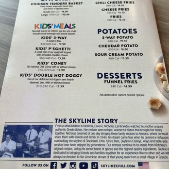 Skyline Chili - Menu - Salad Near Me - Winter Garden, Florida Skyline Chili - Menu - Salad Near Me - Winter Garden, Florida
