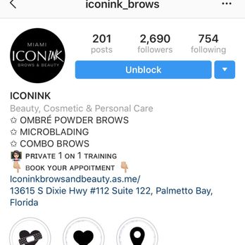 IconInk Brows & Beauty - No phone number listed. If you book and she doesn't show she keeps your deposit. Be aware. - Permanent Makeup Near Me - Miami, Florida IconInk Brows & Beauty - No phone number listed. If you book and she doesn't show she keeps your deposit. Be aware. - Permanent Makeup Near Me - Miami, Florida