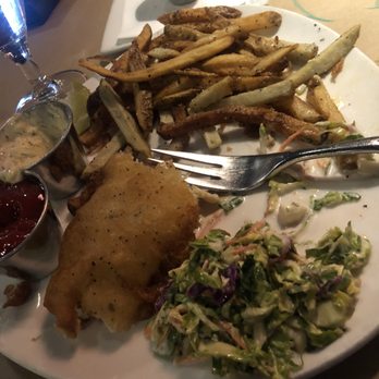 Aqua Terra Bistro - Fish & chips ... not great, this is all I ate - Southern Near Me - Buford, Georgia