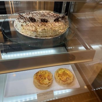 Cafe Cheri - Quiche on the bottom. Items sell out by early afternoon, nothing is kept over night - Coffee & Tea Near Me - Boca Raton, Florida