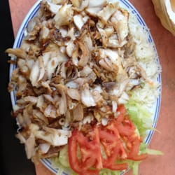 Al Madina - Plato de pollo con arroz