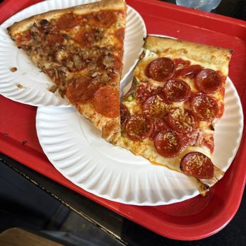 Krispy Pizza - Hot Honey Pepperoni and Pepperoni/Sausage. - Pizza Near Me - Jersey City, New Jersey