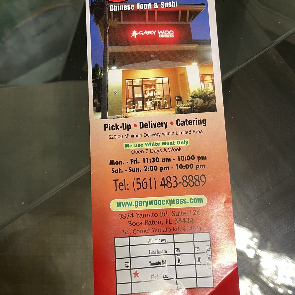 Gary Woo Express - Chinese Near Me - Boca Raton, Florida Gary Woo Express - Chinese Near Me - Boca Raton, Florida