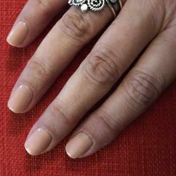 Grace Nails - CND Shellac mani by James - Nail Salons Near Me - West Hartford, Connecticut