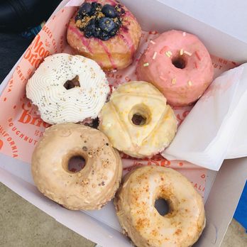 Moonbridge Doughnut Studio - Fresh batch - my favorites were the everything bagel and citrus doughnuts! - Donuts Near Me - Long Beach, California Moonbridge Doughnut Studio - Fresh batch - my favorites were the everything bagel and citrus doughnuts! - Donuts Near Me - Long Beach, California