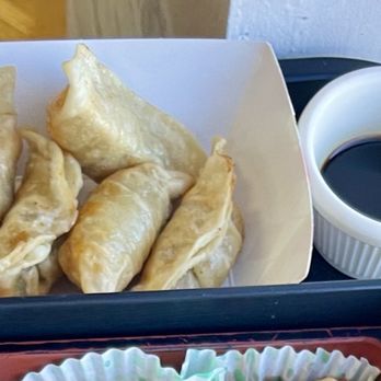 The Taste - Fried Dumplings with Soy Sauce! They are OK. Nothing Special. - Korean Near Me - Denton, Texas The Taste - Fried Dumplings with Soy Sauce! They are OK. Nothing Special. - Korean Near Me - Denton, Texas