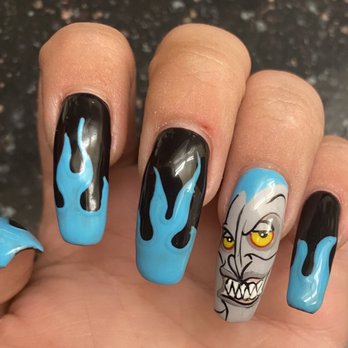 Diamond Nails - Diana spent 2 hours doing these designs and she didn't stop until they were perfect. She is very talented and sweet as pie too. - Nail Salons Near Me - Fullerton, California Diamond Nails - Diana spent 2 hours doing these designs and she didn't stop until they were perfect. She is very talented and sweet as pie too. - Nail Salons Near Me - Fullerton, California