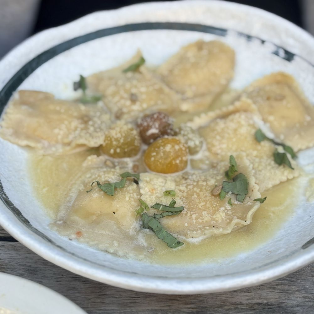 Brava Garden Eatery - Lemon and ricotta Ravioli - Wine Bars Near Me - Pleasanton, California Brava Garden Eatery - Lemon and ricotta Ravioli - Wine Bars Near Me - Pleasanton, California