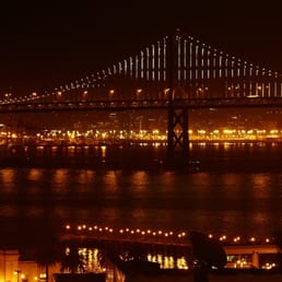 from Broadway Street looking down to BayLights from Broadway Street looking down to BayLights