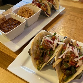 Taqueria 27 - Steak tacos and the TOD with pinto beans and rice. - Mexican Near Me - Holladay, Utah Taqueria 27 - Steak tacos and the TOD with pinto beans and rice. - Mexican Near Me - Holladay, Utah