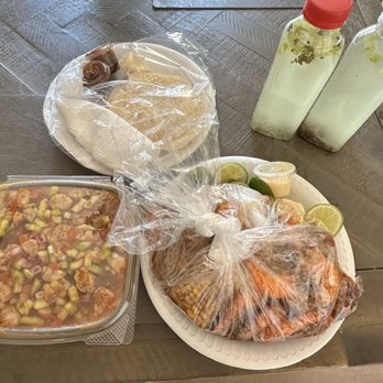 Mariscos El Rey Del Camaron - Pica rico to-go - Food Trucks Near Me - Jurupa Valley, California