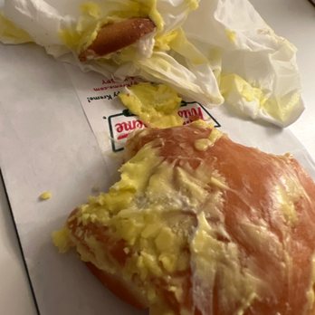 Krispy Kreme - Tried to wipe off the awful frosting and crème. - Donuts Near Me - Mission Viejo, California Krispy Kreme - Tried to wipe off the awful frosting and crème. - Donuts Near Me - Mission Viejo, California
