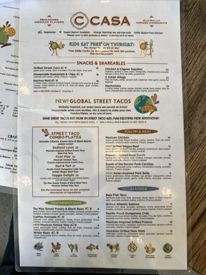 Menu photo 1 C CASA - San Ramon San Ramon, CA