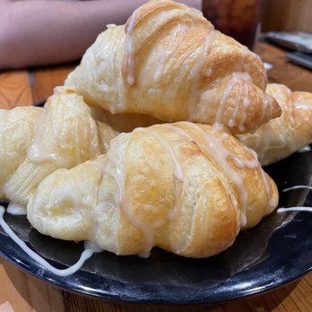 Double Dogs - Gallatin - Nutty Butter Croissant appetizer   These delicious morsels need a warning label! They are addictively delicious! - Sports Bars Near Me - Gallatin, Tennessee