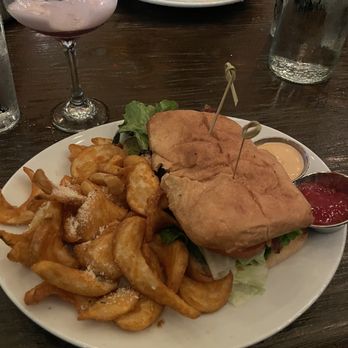 Hearsay on the Strand - Grilled Chicken Sandwich - American Near Me - Galveston, Texas Hearsay on the Strand - Grilled Chicken Sandwich - American Near Me - Galveston, Texas