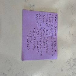 Firefly Wellness Day Spa - Follow up letter