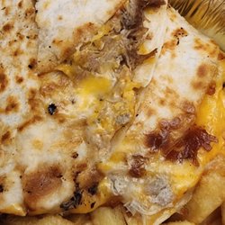 Papa Juan’s Deli - The pulled pork quesadilla tastes as bad as it looks.