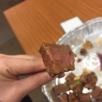 Chipotle Mexican Grill - Look how red the meat is...... -_____- - Mexican Near Me - La Jolla, California