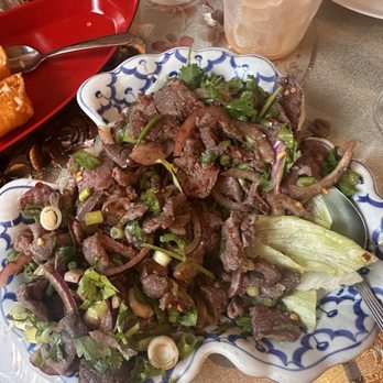 Champa - 15. Laotian Chicken or Beef Salad - Thai Near Me - Providence, Rhode Island