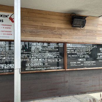 The Crack Shack - The menu - Chicken Shop Near Me - Costa Mesa, California