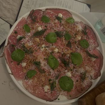 Fish Nor Fowl - Beef carpaccio - New American Near Me - Pittsburgh, Pennsylvania