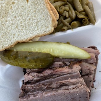 Meyer's Sausage - Brisket plate - Meat Shops Near Me - Elgin, Texas Meyer's Sausage - Brisket plate - Meat Shops Near Me - Elgin, Texas