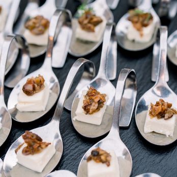 Le Papillon - spoons of food on a table - French Near Me - San Jose, California
