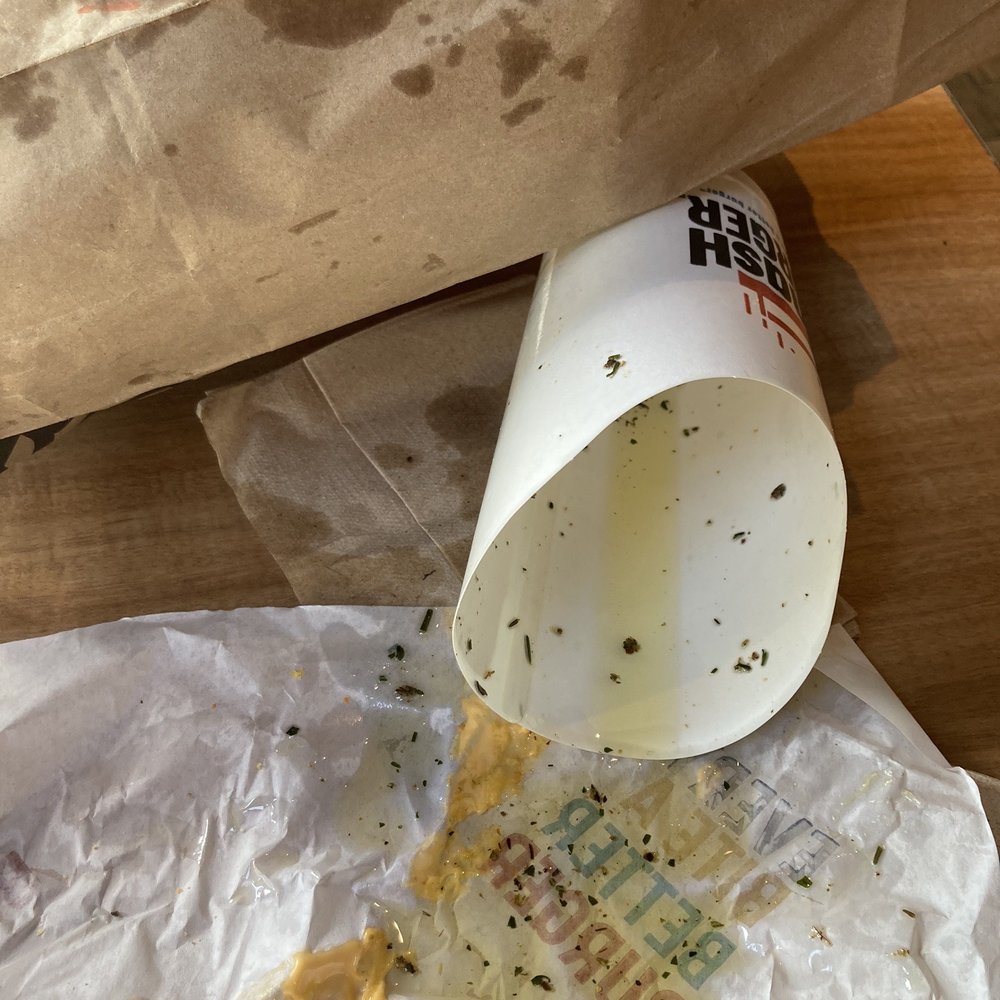Smashburger - The pool of oil left from my fries - Burgers Near Me - Chesapeake, Virginia Smashburger - The pool of oil left from my fries - Burgers Near Me - Chesapeake, Virginia