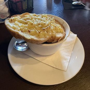 The Red Brick Tavern - French Onion Soup - Breakfast & Brunch Near Me - Conroe, Texas